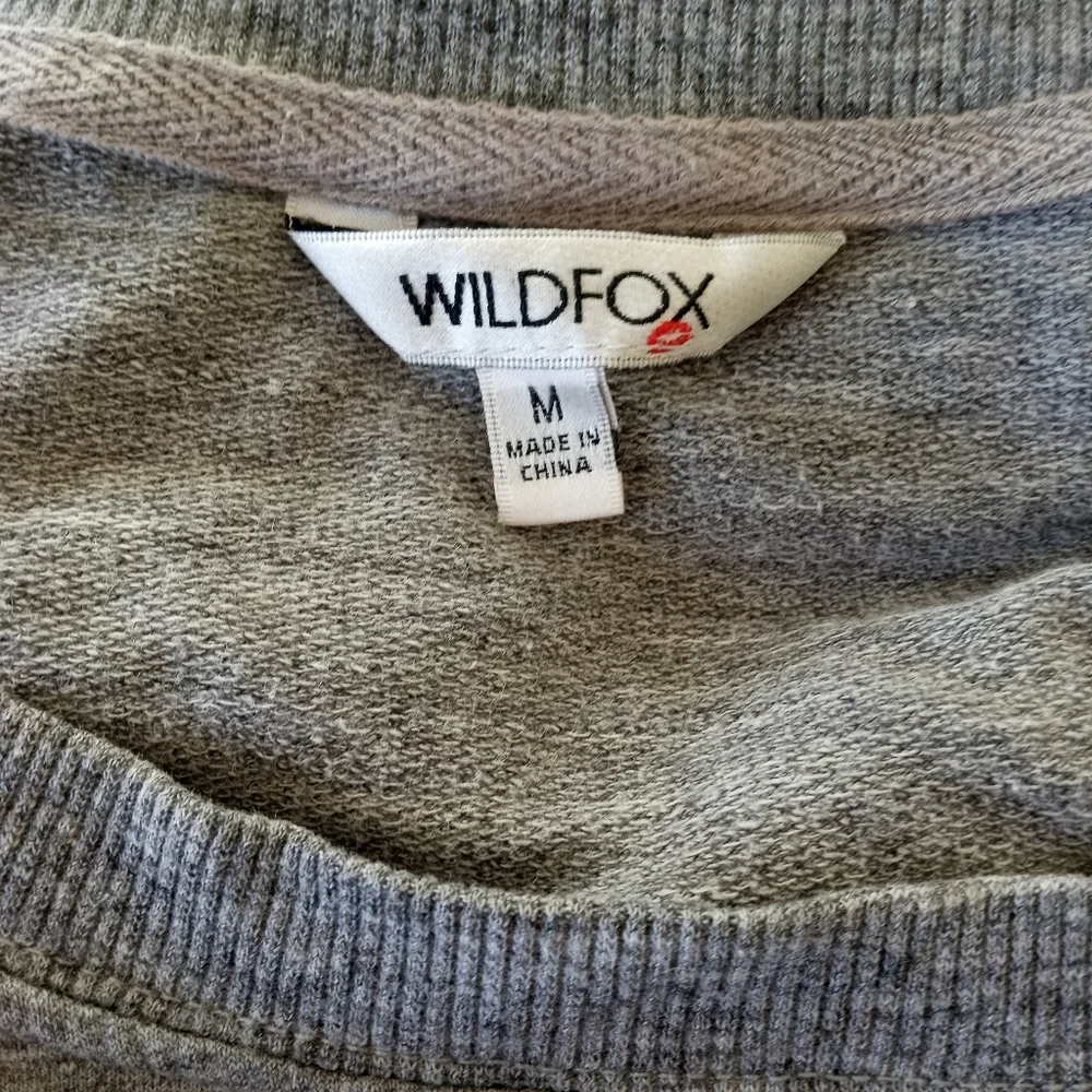 WILDFOX "Pour Favor" Wine Glass Oversized Sweatshirt | M - Picture 6 of 6